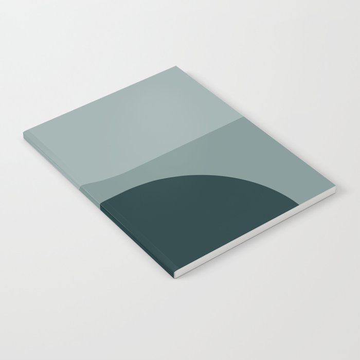 Modern Minimal Arch Abstract X Notebook Gallery Image 1