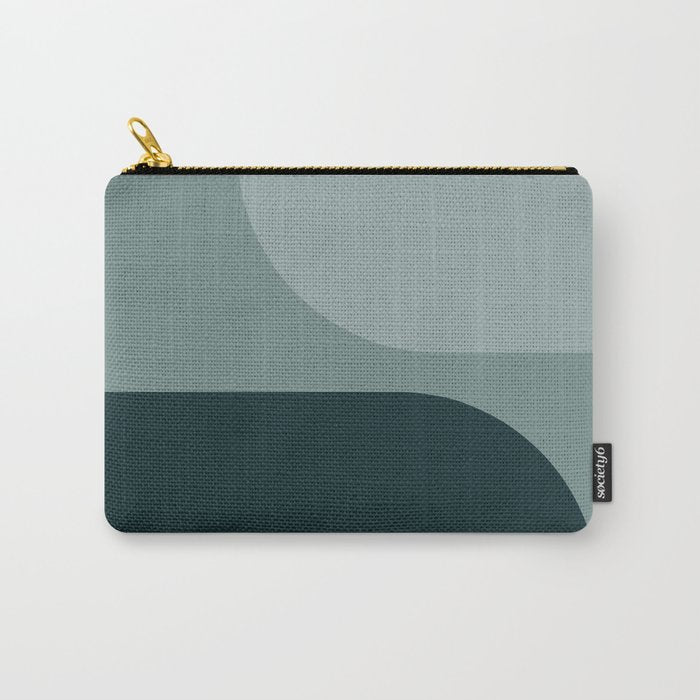 Modern Minimal Arch Abstract X Carry All Pouch Gallery Image 1