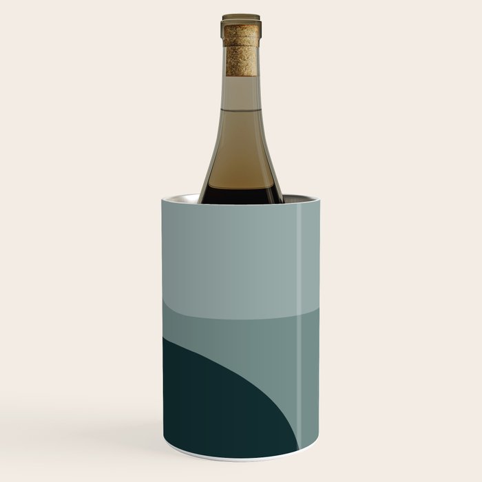 Modern Minimal Arch Abstract X Wine Chiller Gallery Image 3