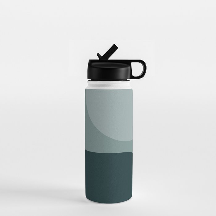 Modern Minimal Arch Abstract X Water Bottle Gallery Image 1