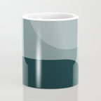 Modern Minimal Arch Abstract X Coffee Mug Gallery Image 4