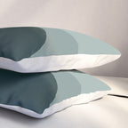 Modern Minimal Arch Abstract X Pillow Sham Gallery Image 3