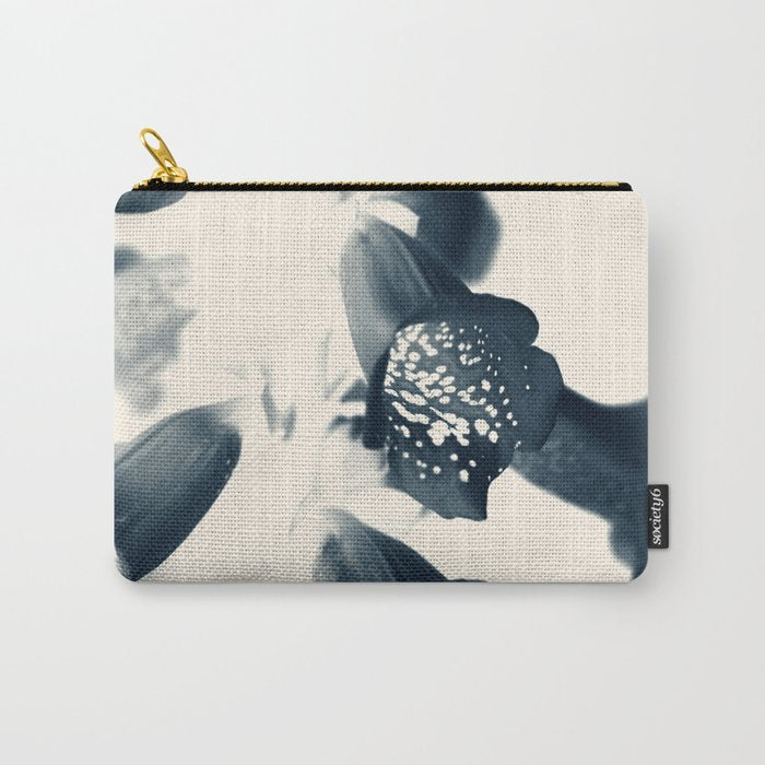 Cyan Foxglove #2 Carry All Pouch Gallery Image 1