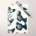 Cyan Foxglove #2 Wrapping Paper Gallery Image 1