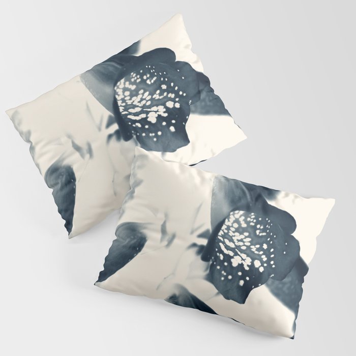Cyan Foxglove #2 Pillow Sham Gallery Image 1