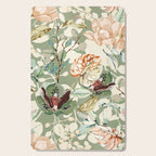 Lush colorful exotic garden B Cutting Board Gallery Image 1
