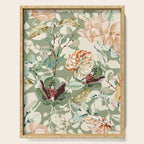 Lush colorful exotic garden B Serving Tray Gallery Image 1