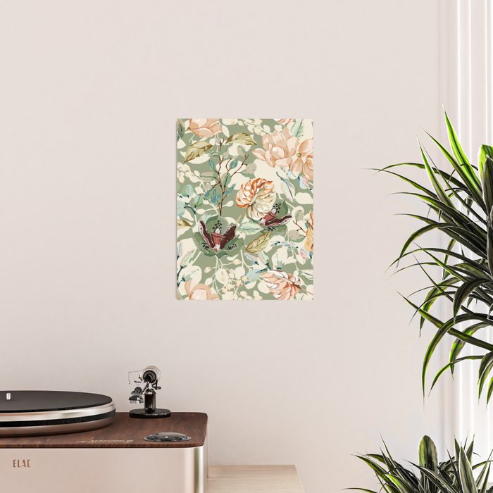Lush colorful exotic garden B Poster Gallery Image 2