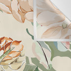 Lush colorful exotic garden B Wall Tapestry Gallery Image 3