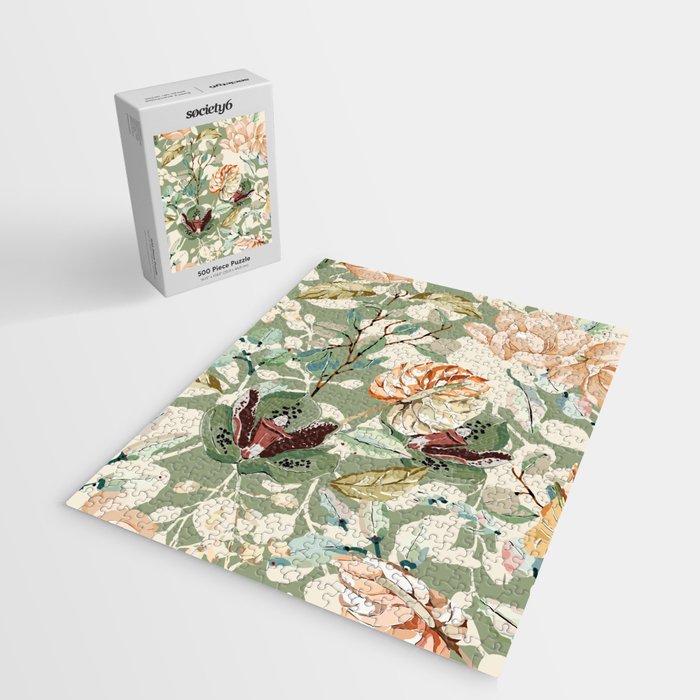 Lush colorful exotic garden B Jigsaw Puzzle Gallery Image 2