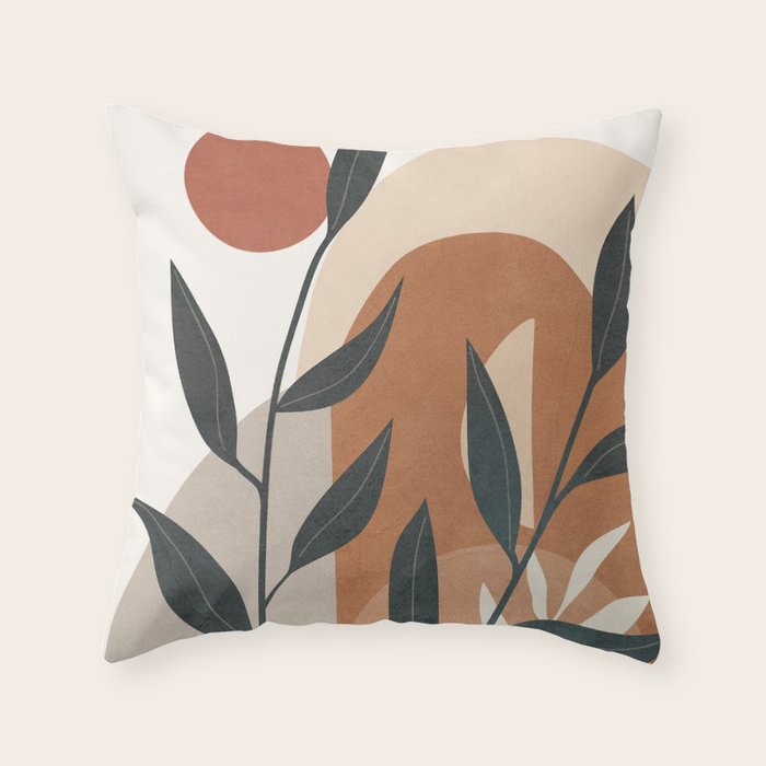 Branches Design 03 Throw Pillow Gallery Image 6