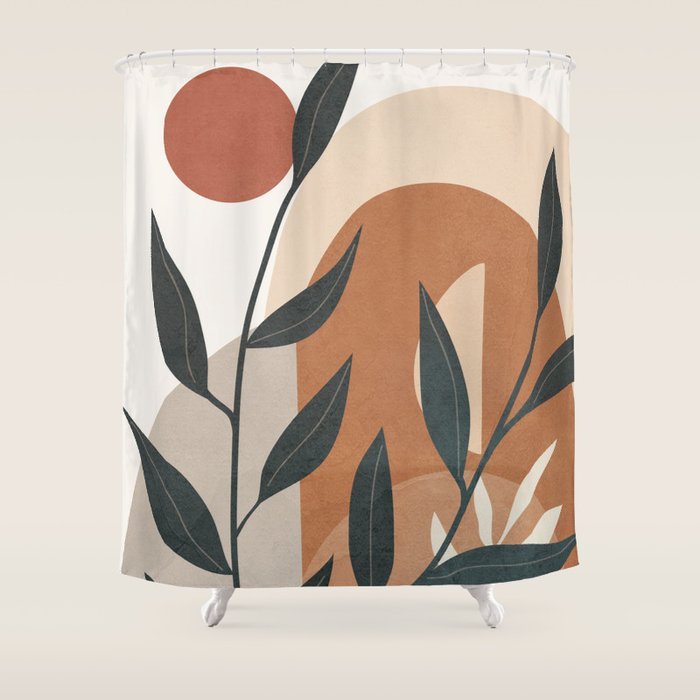 Branches Design 03 Shower Curtain Gallery Image 1