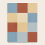 Bold Retro Checks Pattern - Large XX Notebook Gallery Image 4