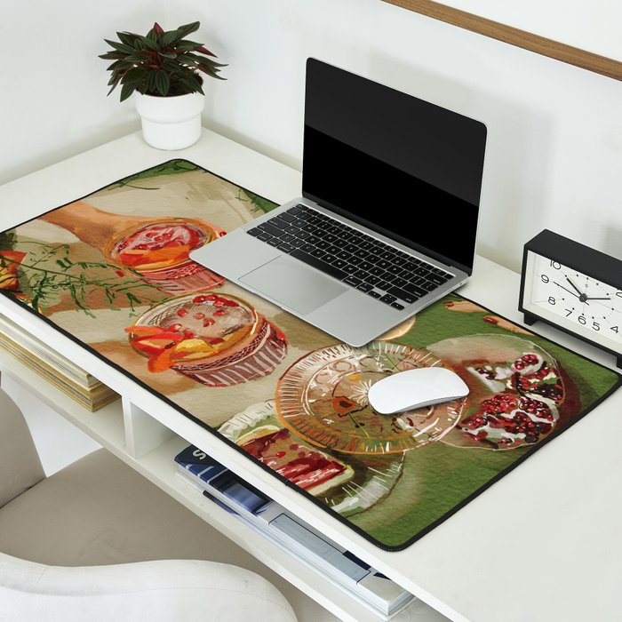 The magic of pomegranate cocktails Desk Mat Gallery Image 2