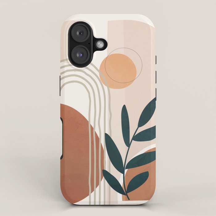 Modern Shapes Design 14 iPhone Case Gallery Image 1