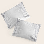 Snowy Park Pillow Sham Gallery Image 3