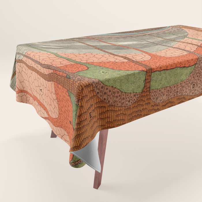 Geology Chart Tablecloth Gallery Image 1