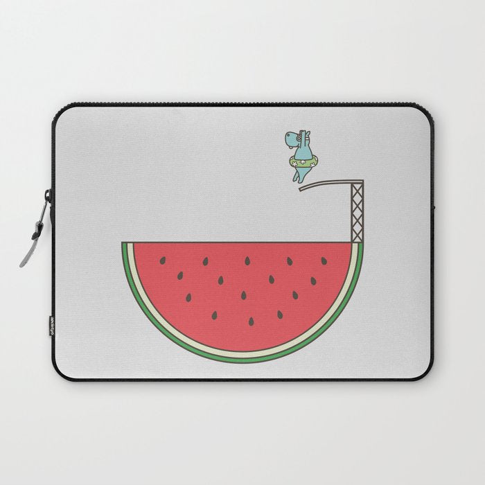 Watermelon Dive Laptop Sleeve Gallery Image 1