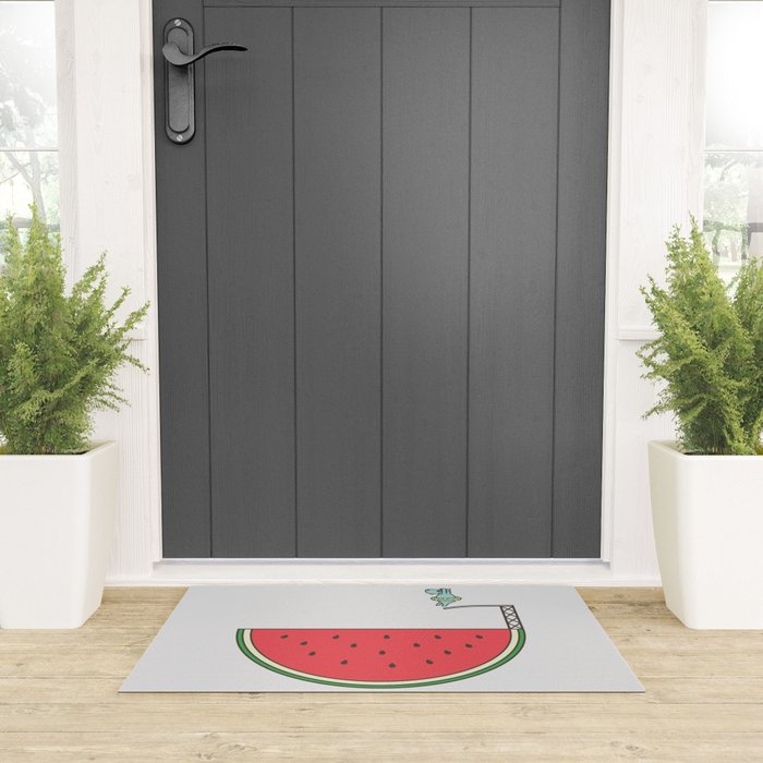 Watermelon Dive Welcome Mat Gallery Image 3