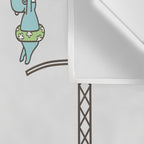 Watermelon Dive Wall Tapestry Gallery Image 3