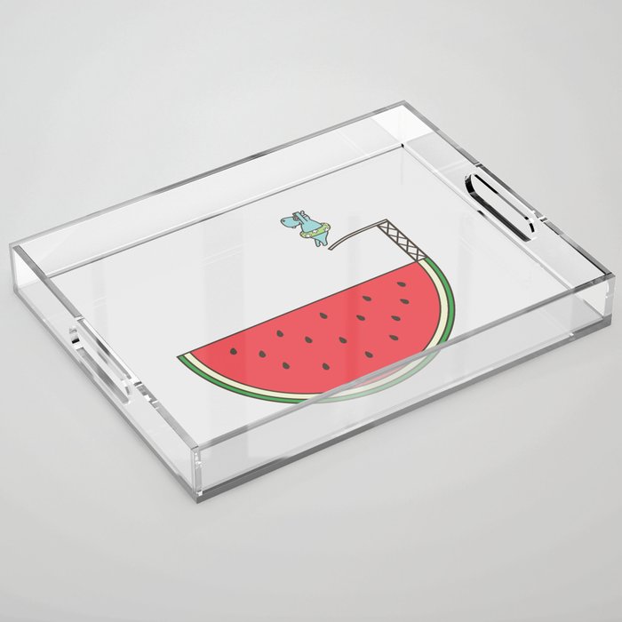 Watermelon Dive Acrylic Tray Gallery Image 1