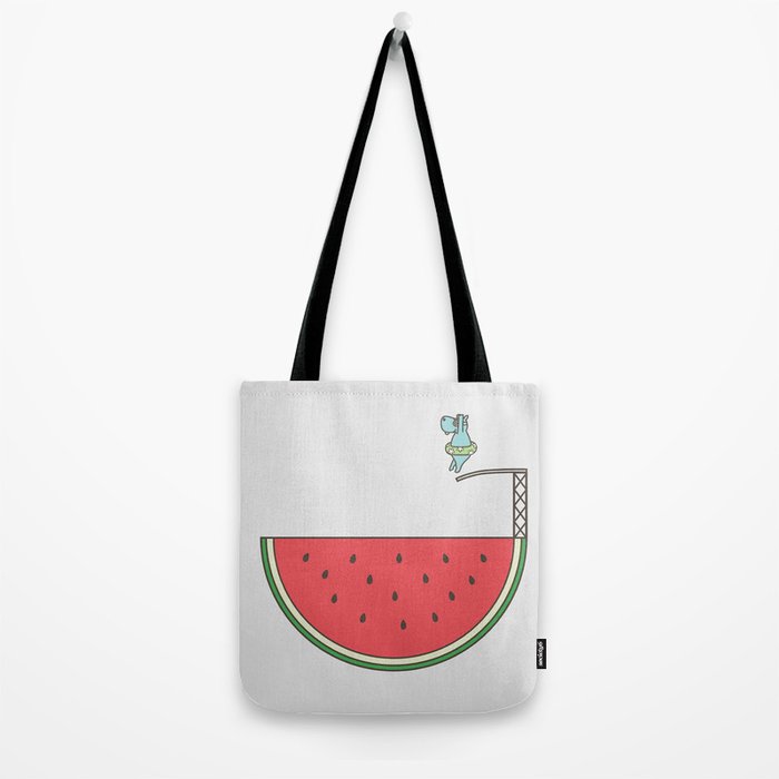 Watermelon Dive Tote Bag Gallery Image 2