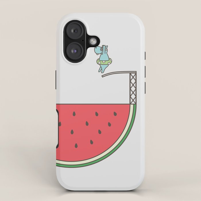 Watermelon Dive iPhone Case Gallery Image 1