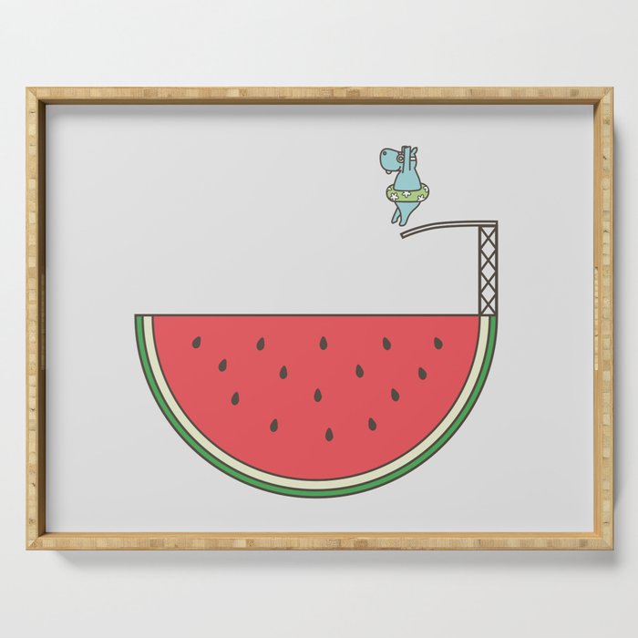 Watermelon Dive Serving Tray Gallery Image 1