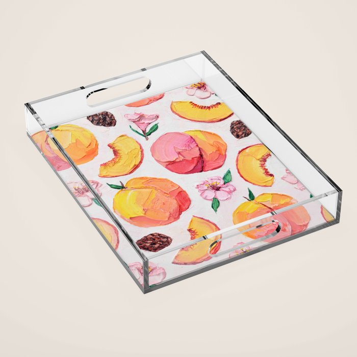 Sweet Peach Party Acrylic Tray Gallery Image 1