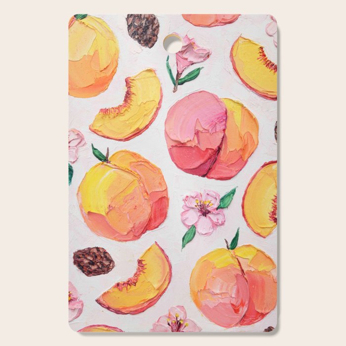 Sweet Peach Party Cutting Board Gallery Image 1