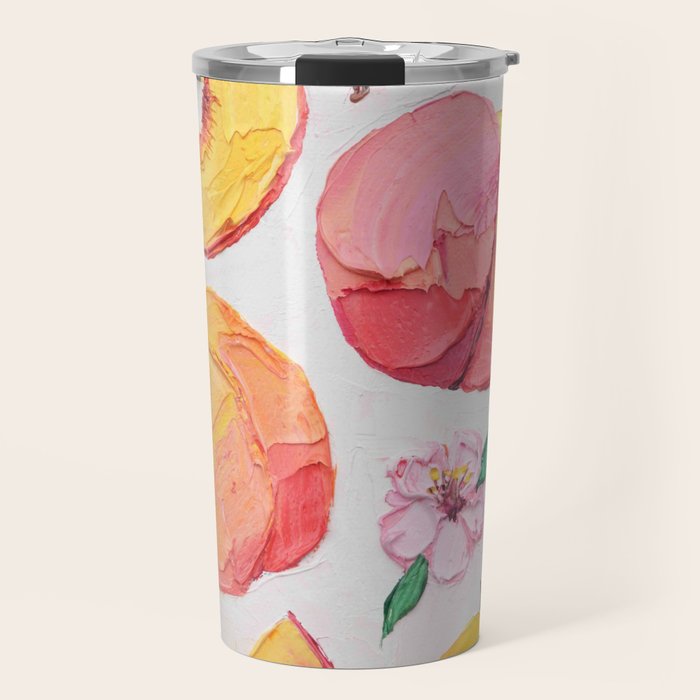Sweet Peach Party Travel Mug Gallery Image 1