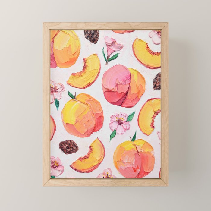 Sweet Peach Party Mini Art Print Gallery Image 1