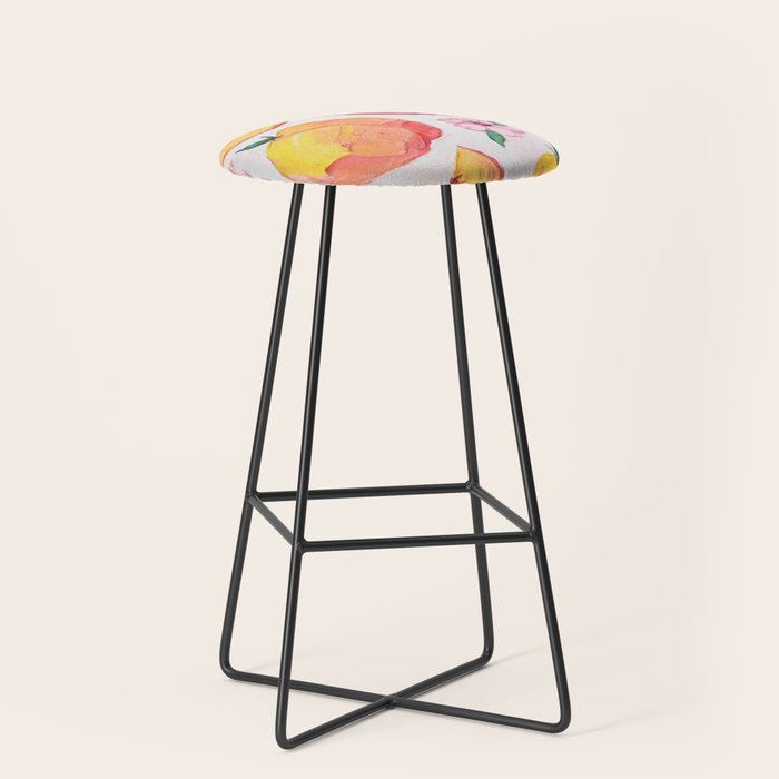 Sweet Peach Party Stool Gallery Image 1