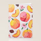 Sweet Peach Party Stationery Card Gallery Image 2