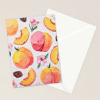 Sweet Peach Party Stationery Card Gallery Image 2