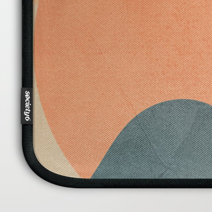 Orange Rising Sun Laptop Sleeve Gallery Image 3