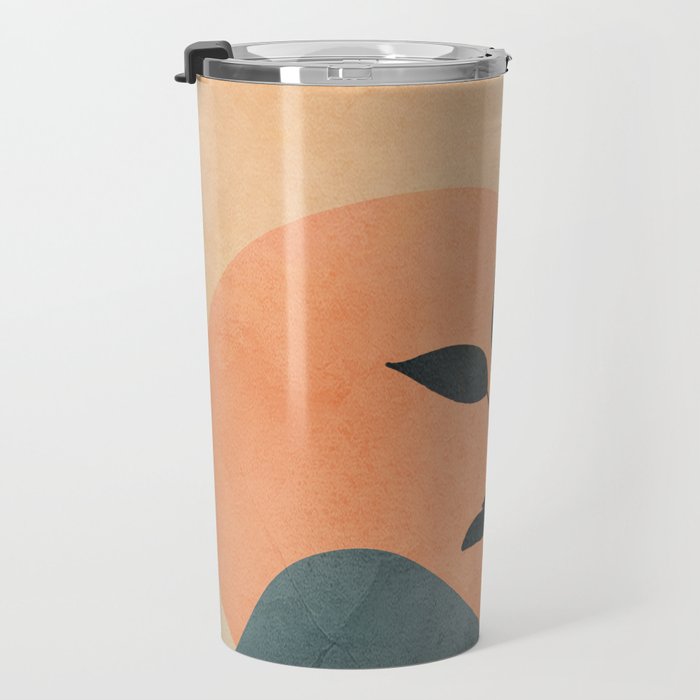 Orange Rising Sun Travel Mug Gallery Image 3