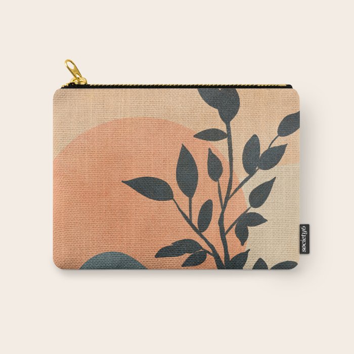 Orange Rising Sun Carry All Pouch Gallery Image 1