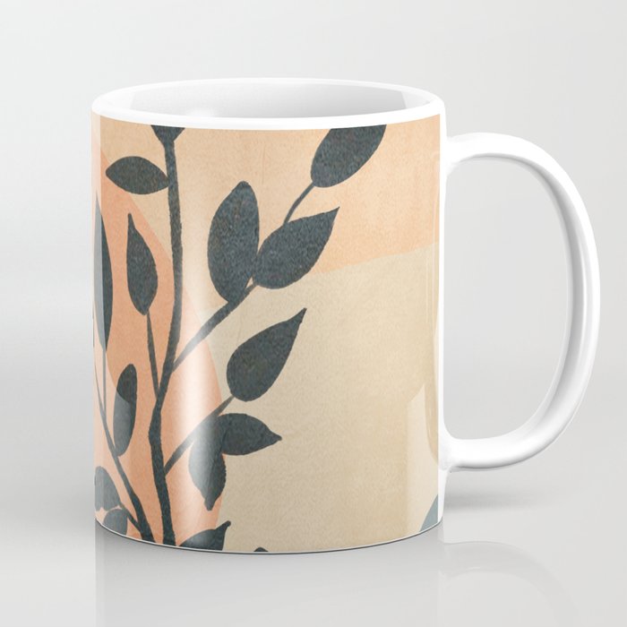 Orange Rising Sun Coffee Mug Gallery Image 1