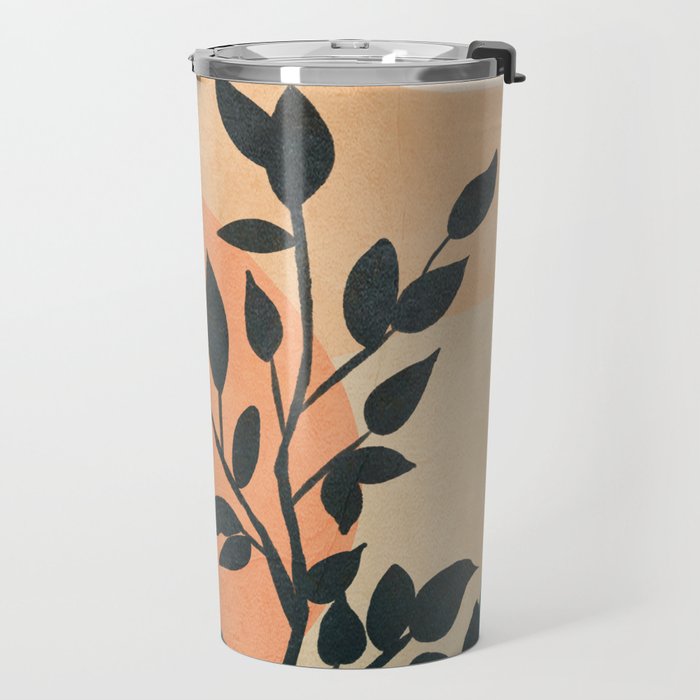 Orange Rising Sun Travel Mug Gallery Image 2