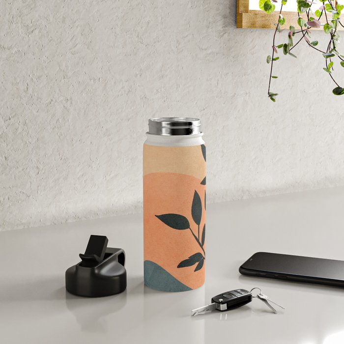 Orange Rising Sun Water Bottle Gallery Image 4