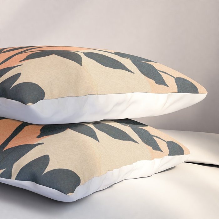 Orange Rising Sun Pillow Sham Gallery Image 3