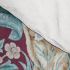 William Morris Forest Compilation Plum Comforter Gallery Image 4