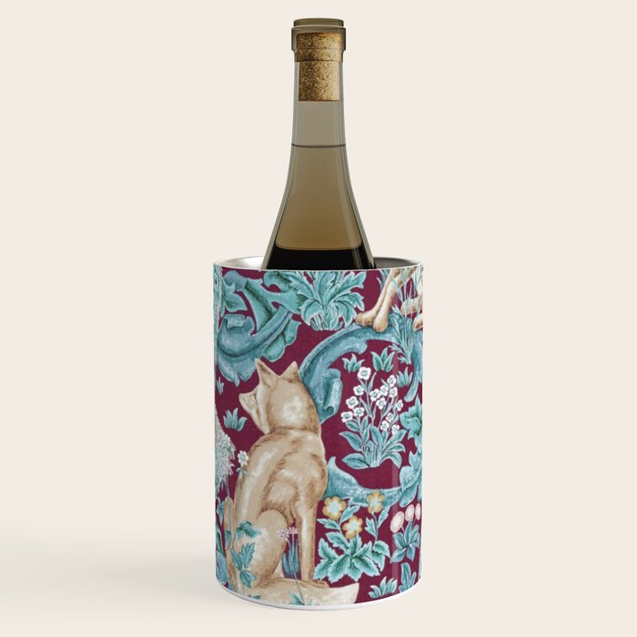 William Morris Forest Compilation Plum Wine Chiller Gallery Image 1