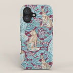 William Morris Forest Compilation Plum iPhone Case Gallery Image 1