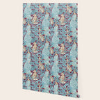 William Morris Forest Compilation Plum Wallpaper Gallery Image 2