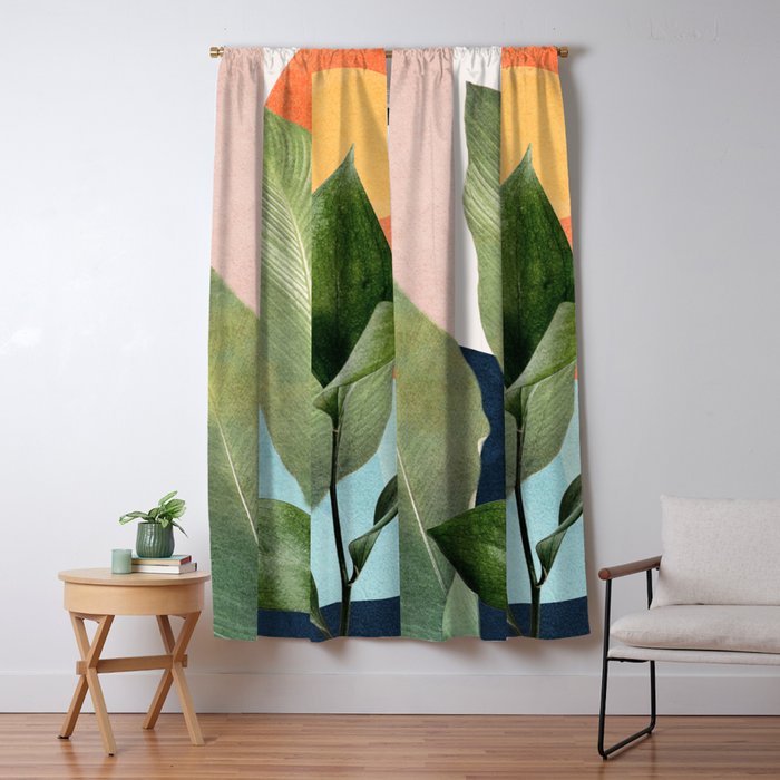 Nature Geometry VII Window Curtain Gallery Image 5