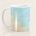 Pastel Colors Basketball Court | Shoot Hoops Streetball  Coffee Mug Gallery Image 3