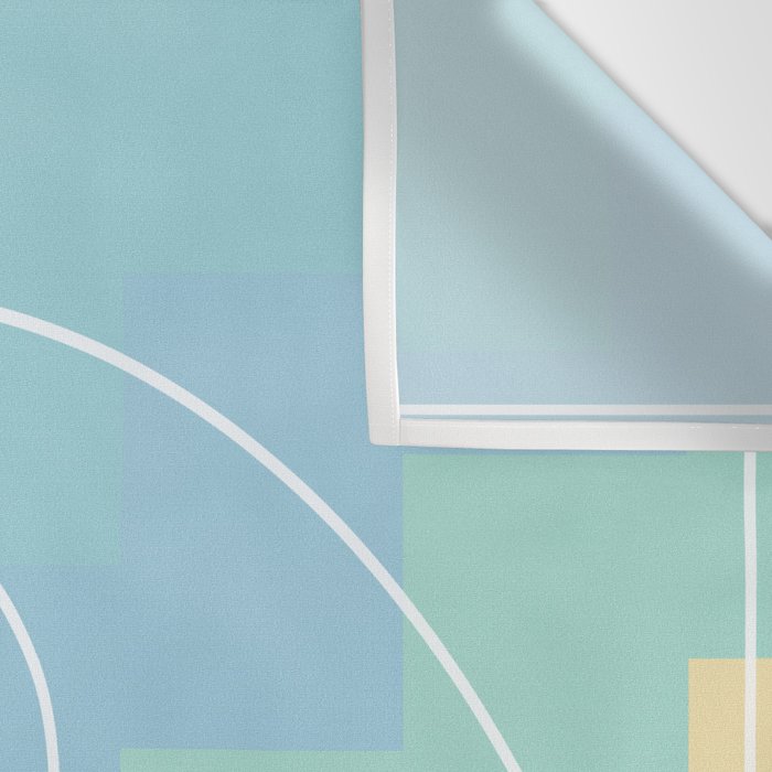 Pastel Colors Basketball Court | Shoot Hoops Streetball  Wall Tapestry Gallery Image 3