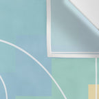 Pastel Colors Basketball Court | Shoot Hoops Streetball  Wall Tapestry Gallery Image 3
